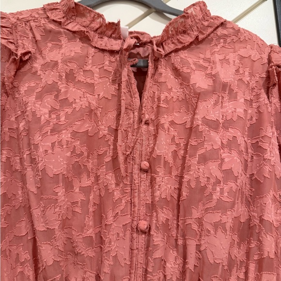 LC Lauren Conrad Terracotta Mini Dress - Picture 3 of 5